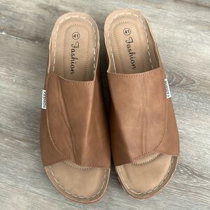Brown Leather Sandals
